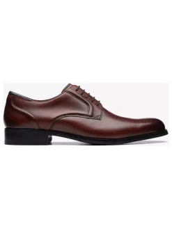 Clarks Schnürschuhe^Leder-Schnürschuhe "Craft Arlo" in Braun