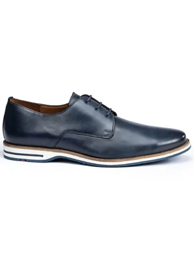 LLOYD Schnürschuhe^Leder-Schnürschuhe "Dakin" in Dunkelblau