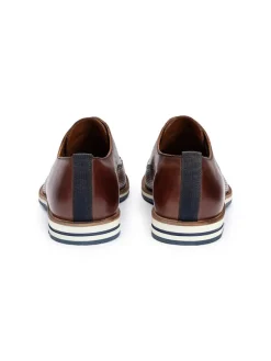 Leder-Schnürschuhe 