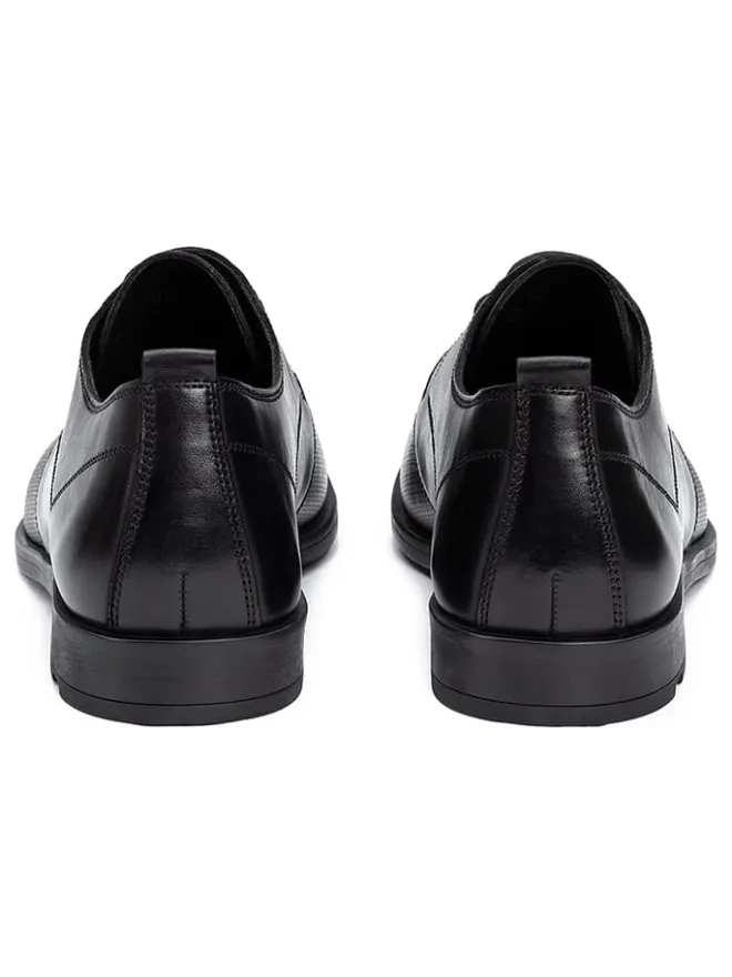 Leder-Schnürschuhe "Derby" in Schwarz>LLOYD Sale