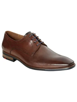 Leder-Schnürschuhe 