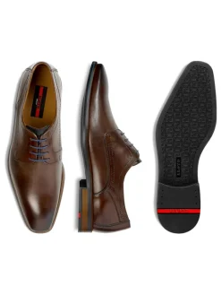 Leder-Schnürschuhe 