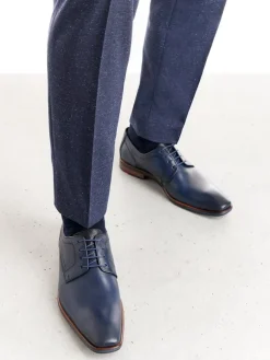Leder-Schnürschuhe 