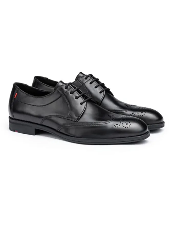 Leder-Schnürschuhe "Farley" in Schwarz>LLOYD Online