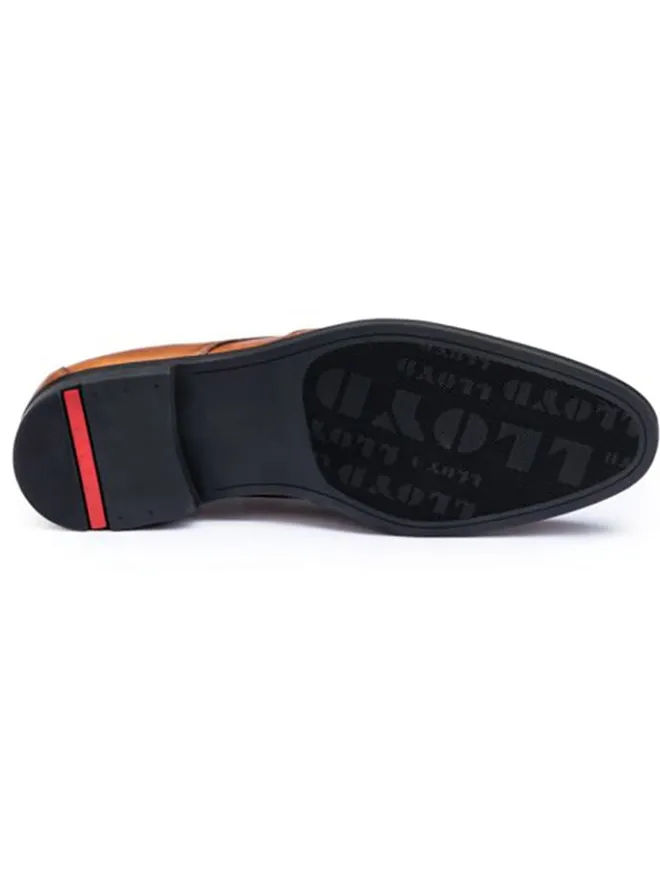 Leder-Schnürschuhe "Farley" in Hellbraun>LLOYD Outlet