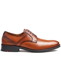 Leder-Schnürschuhe "Gala" in Hellbraun>LLOYD New
