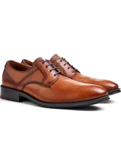 Leder-Schnürschuhe "Gala" in Hellbraun>LLOYD New
