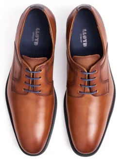 Leder-Schnürschuhe 