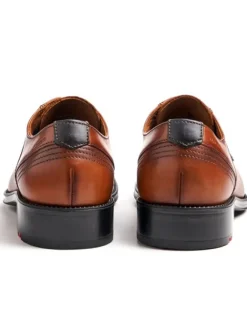 Leder-Schnürschuhe 