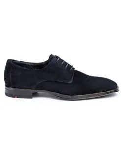 LLOYD Schnürschuhe^Leder-Schnürschuhe "Garrison" in Dunkelblau