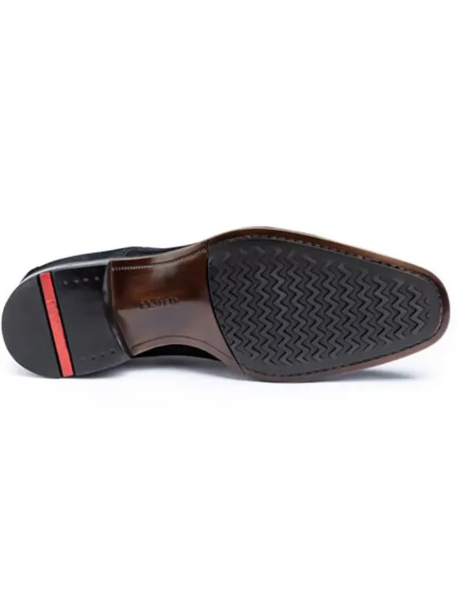 LLOYD Schnürschuhe^Leder-Schnürschuhe "Garrison" in Dunkelblau