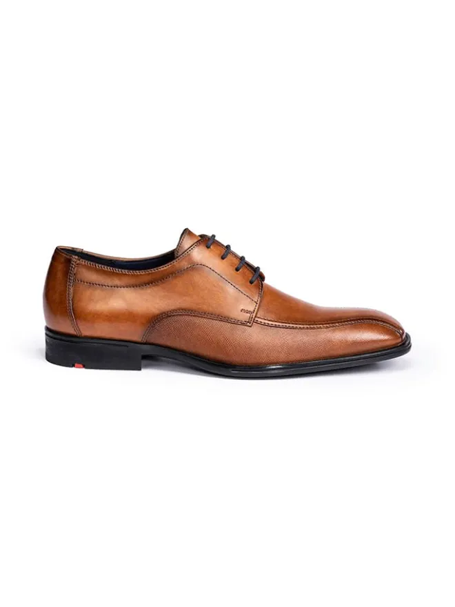 Leder-Schnürschuhe "George" in Hellbraun>LLOYD Discount