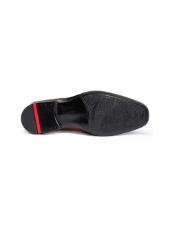Leder-Schnürschuhe 
