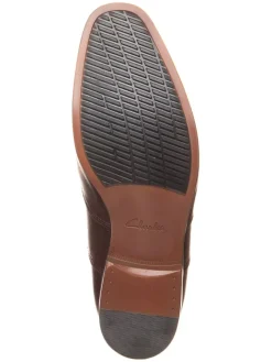Leder-Schnürschuhe ''Gilmore Wing'' in Dunkelbraun><noscript><img width=