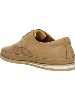 Wojas Schnürschuhe^Leder-Schnürschuhe in Beige