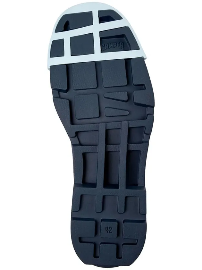 Camper Schnürschuhe^Leder-Schnürschuhe in Blau/ Hellblau