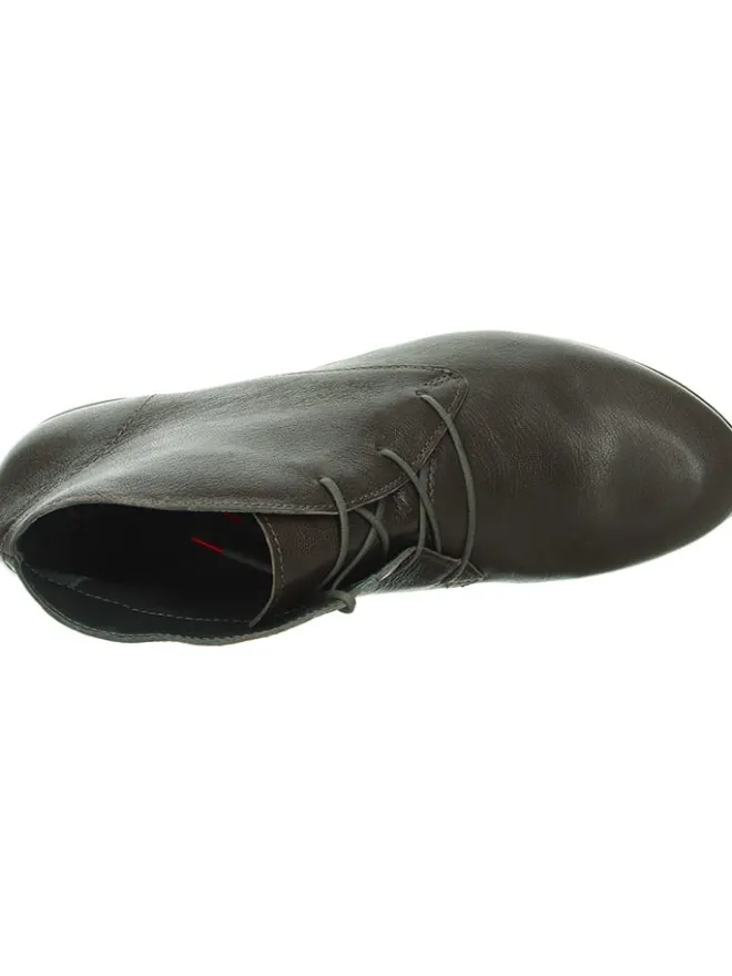 Think! Schnürschuhe^Leder-Schnürschuhe in Braun