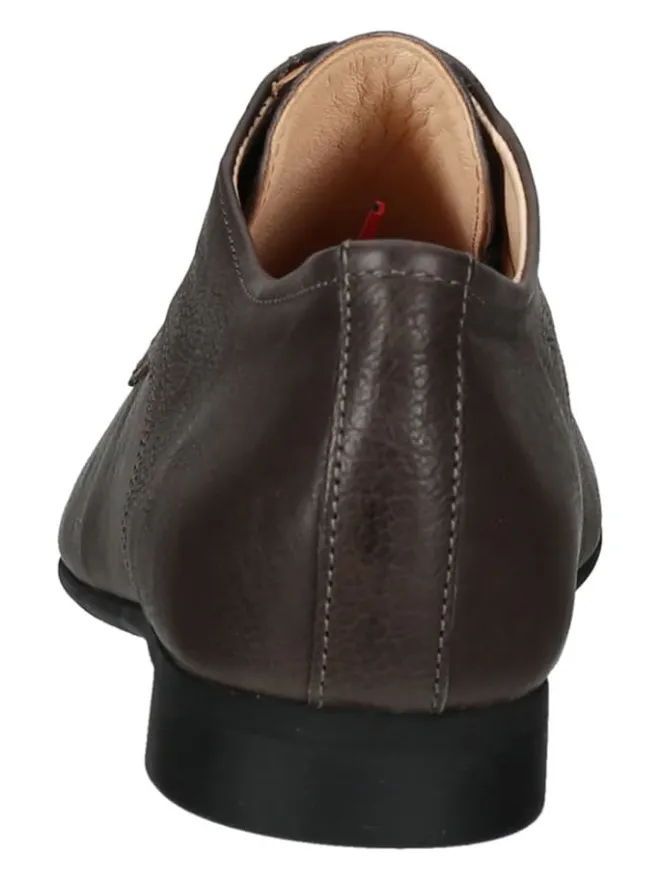 Leder-Schnürschuhe in Braun>Think! Outlet