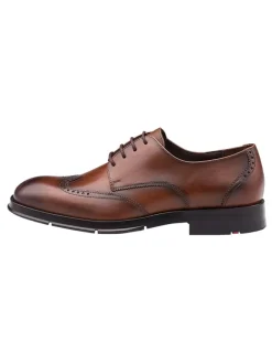 Leder-Schnürschuhe in Braun>LLOYD Clearance