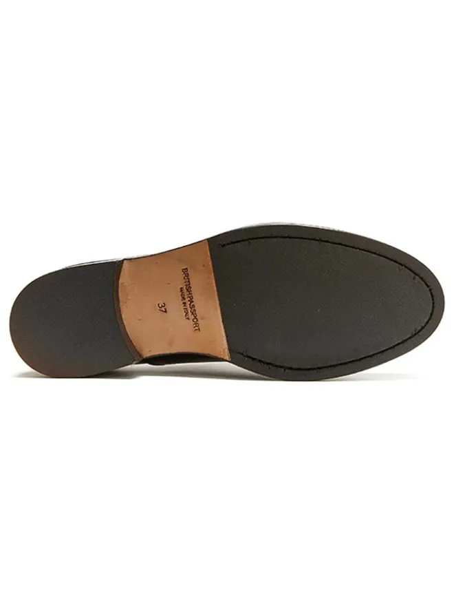 Leder-Schnürschuhe in Braun>British Passport Hot