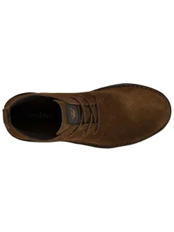 Wojas Schnürschuhe^Leder-Schnürschuhe in Braun