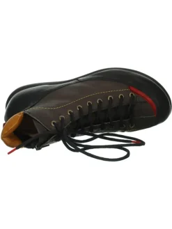 Think! Schnürschuhe^Leder-Schnürschuhe in Braun