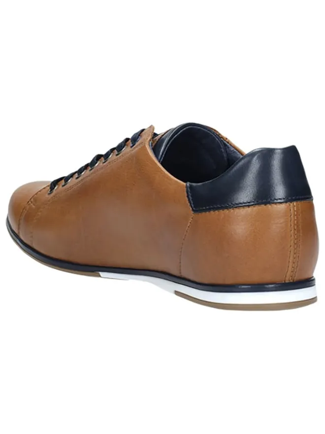 Wojas Schnürschuhe^Leder-Schnürschuhe in Braun