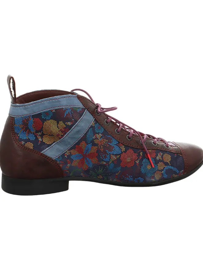 Leder-Schnürschuhe in Bunt>Think! Outlet