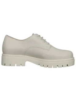 Gabor Schnürschuhe^Leder-Schnürschuhe in Creme
