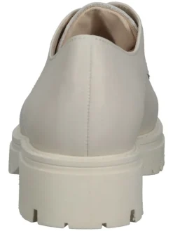 Gabor Schnürschuhe^Leder-Schnürschuhe in Creme