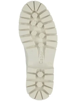 Gabor Schnürschuhe^Leder-Schnürschuhe in Creme