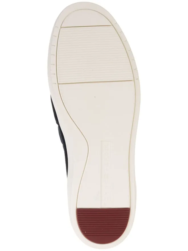 Tommy Hilfiger Schnürschuhe^Leder-Schnürschuhe in Dunkelblau