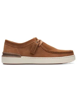 Leder-Schnürschuhe in Hellbraun>Clarks Best