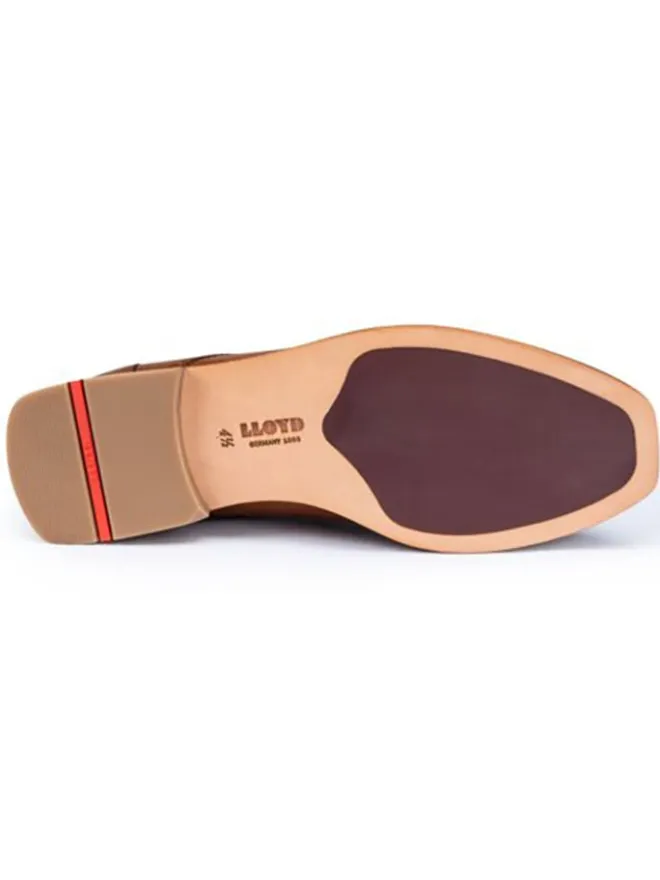 Leder-Schnürschuhe in Hellbraun>LLOYD Hot