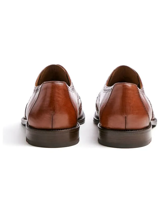 Leder-Schnürschuhe in Hellbraun>LLOYD Outlet