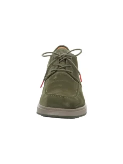 Think! Schnürschuhe^Leder-Schnürschuhe in Khaki