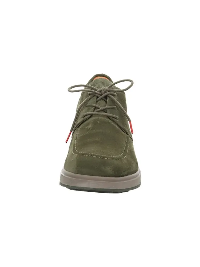 Think! Schnürschuhe^Leder-Schnürschuhe in Khaki