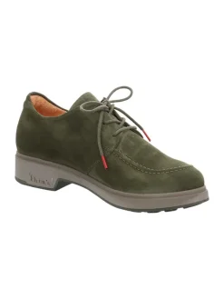 Think! Schnürschuhe^Leder-Schnürschuhe in Khaki
