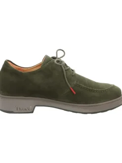 Think! Schnürschuhe^Leder-Schnürschuhe in Khaki