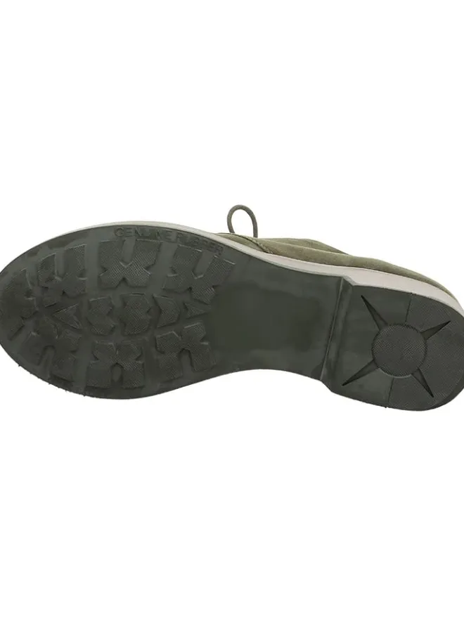 Think! Schnürschuhe^Leder-Schnürschuhe in Khaki