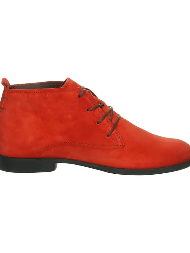 Leder-Schnürschuhe in Orange>Think! Discount