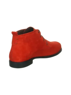 Leder-Schnürschuhe in Orange><noscript><img width=