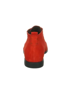 Leder-Schnürschuhe in Orange><noscript><img width=