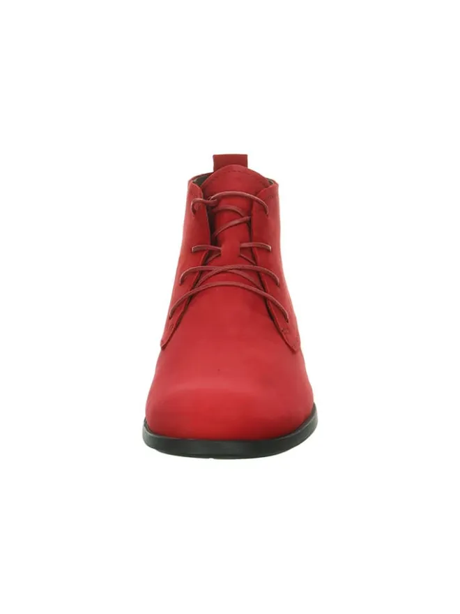 Leder-Schnürschuhe in Rot>Think!
