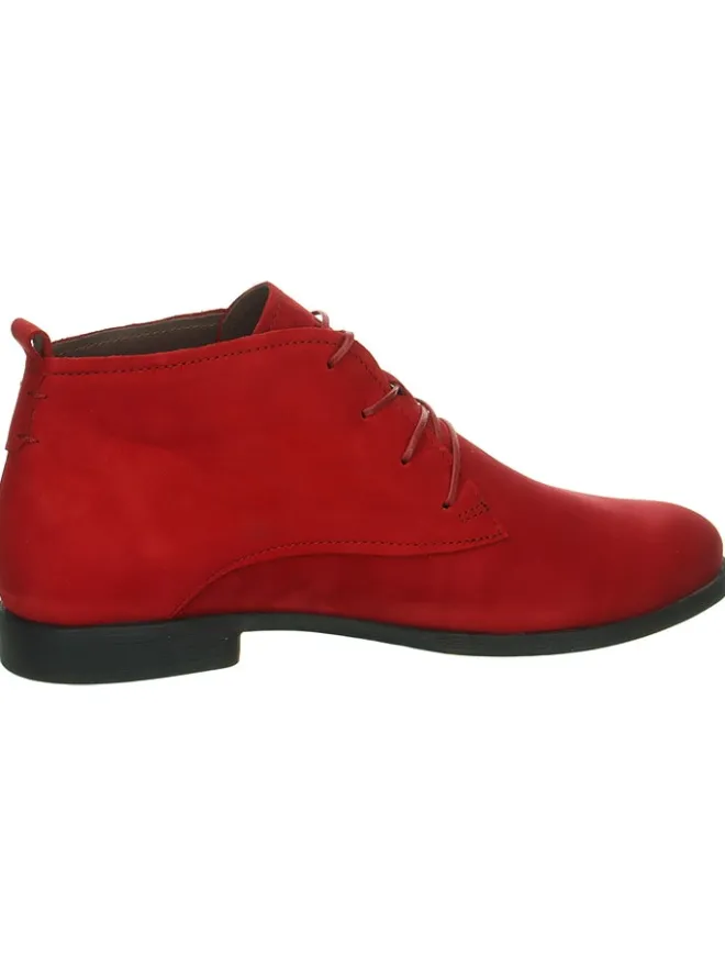 Leder-Schnürschuhe in Rot>Think!