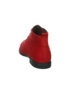 Leder-Schnürschuhe in Rot><noscript><img width=