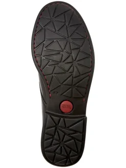 Leder-Schnürschuhe in Schwarz><noscript><img width=
