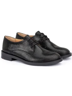 LLOYD Schnürschuhe^Leder-Schnürschuhe in Schwarz
