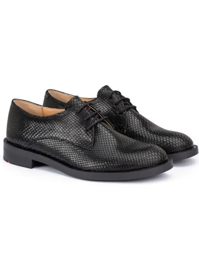 LLOYD Schnürschuhe^Leder-Schnürschuhe in Schwarz
