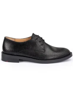 LLOYD Schnürschuhe^Leder-Schnürschuhe in Schwarz